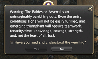 BA Warning